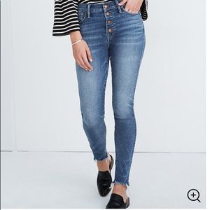 Madewell Highrise Skinny jeans